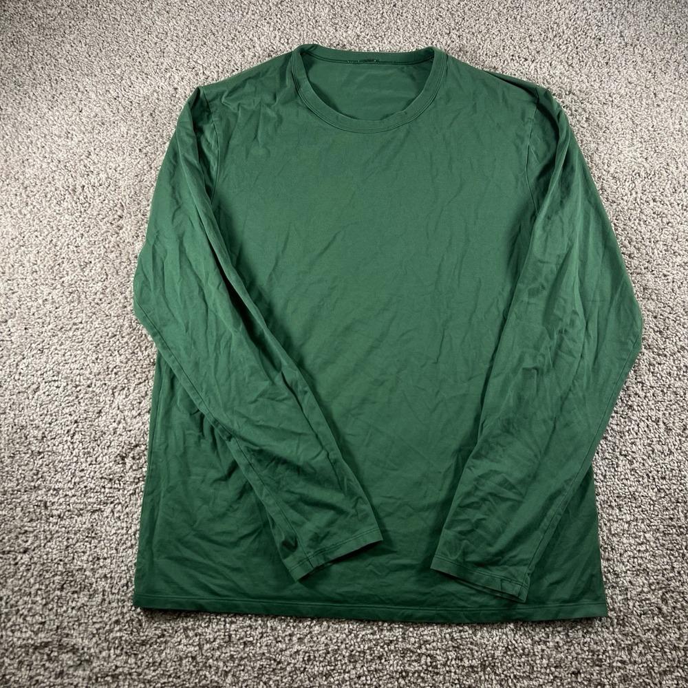 lululemon athletica Green Long Sleeve Tee